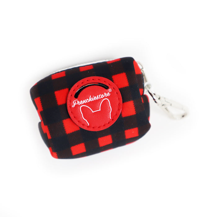 Frenchiestore Poop Bag Dispenser | Buffalo Plaid, Frenchie Dog, French Bulldog pet products