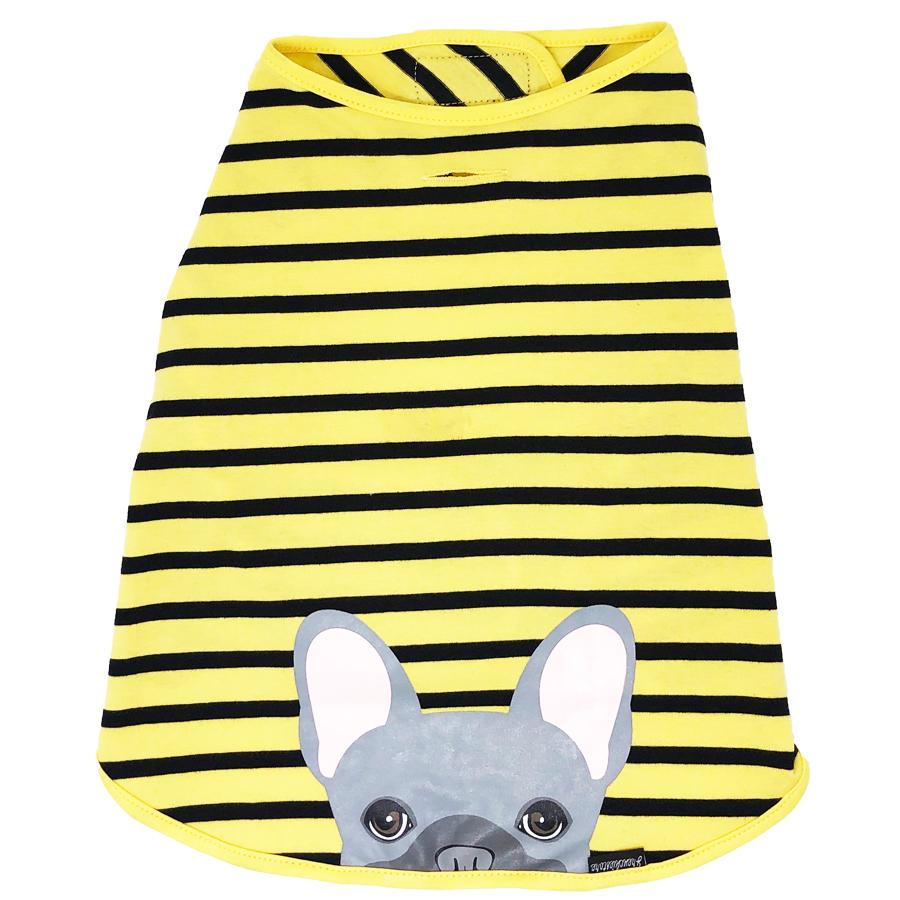 Frenchie Shirt | Frenchiestore | Blue French Bulldog in Bumblebee, Frenchie Dog, French Bulldog pet products