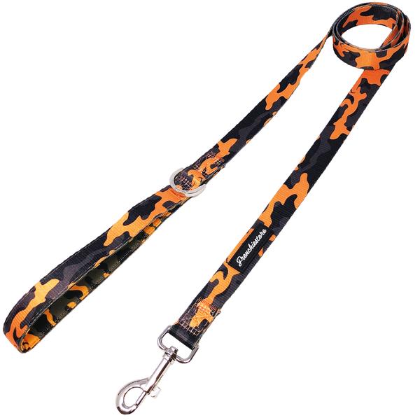 Luxury Leash | Mustard Ultimate Camo, Frenchie Dog, French Bulldog pet products