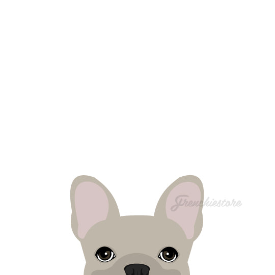 Frenchie Sticker | Frenchiestore | Cream French Bulldog Car Decal, Frenchie Dog, French Bulldog pet products