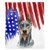 Patriotic Doberman Pinscher Blanket | American dog in Watercolors, Frenchie Dog, French Bulldog pet products