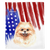 Patriotic Pomeranian Blanket | American dog in Watercolors, Frenchie Dog, French Bulldog pet products